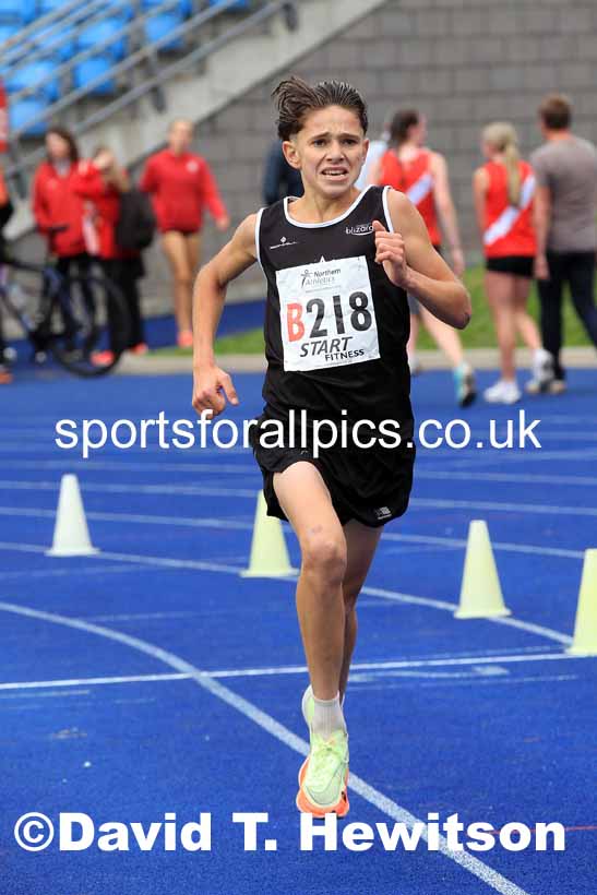 Mens under-17s 2022 Northern Road Relays, SportsCity, Manchester. Photo: David T. Hewitson/Sports for All Pics
